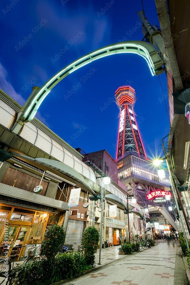 Wutong-40 Minutes Direct To Kansai Airport And 5 Minute Walk To Jr Or Subway Or Nankai Line And 1 Minute To Tsutenkaku The Landmark Of Osaka And Many Japanese Bistros Nearby Exterior foto